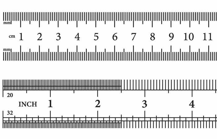 how to read a metric ruler
