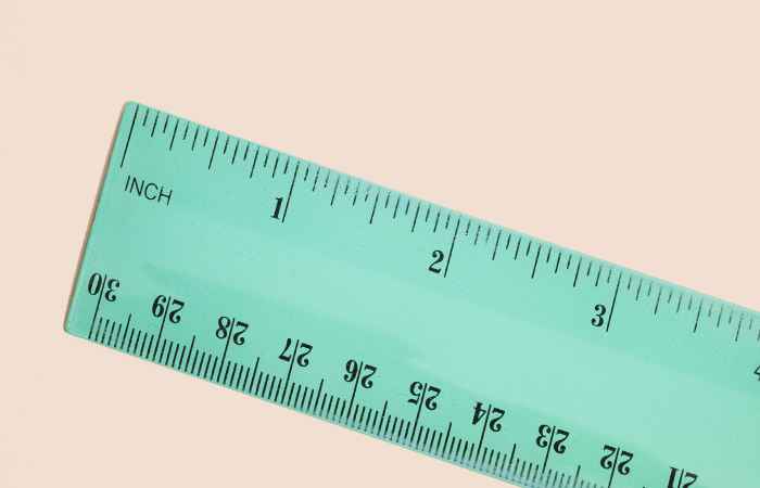 how to read a ruler accurately