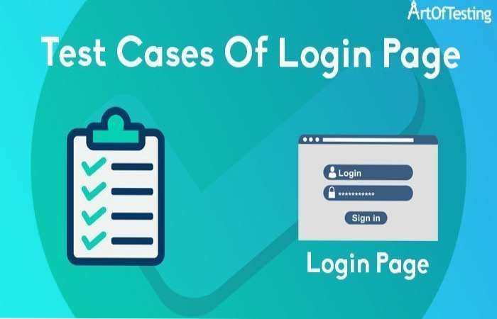 login functionality testing example