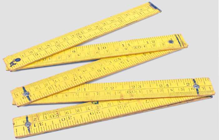 types of inch rulers