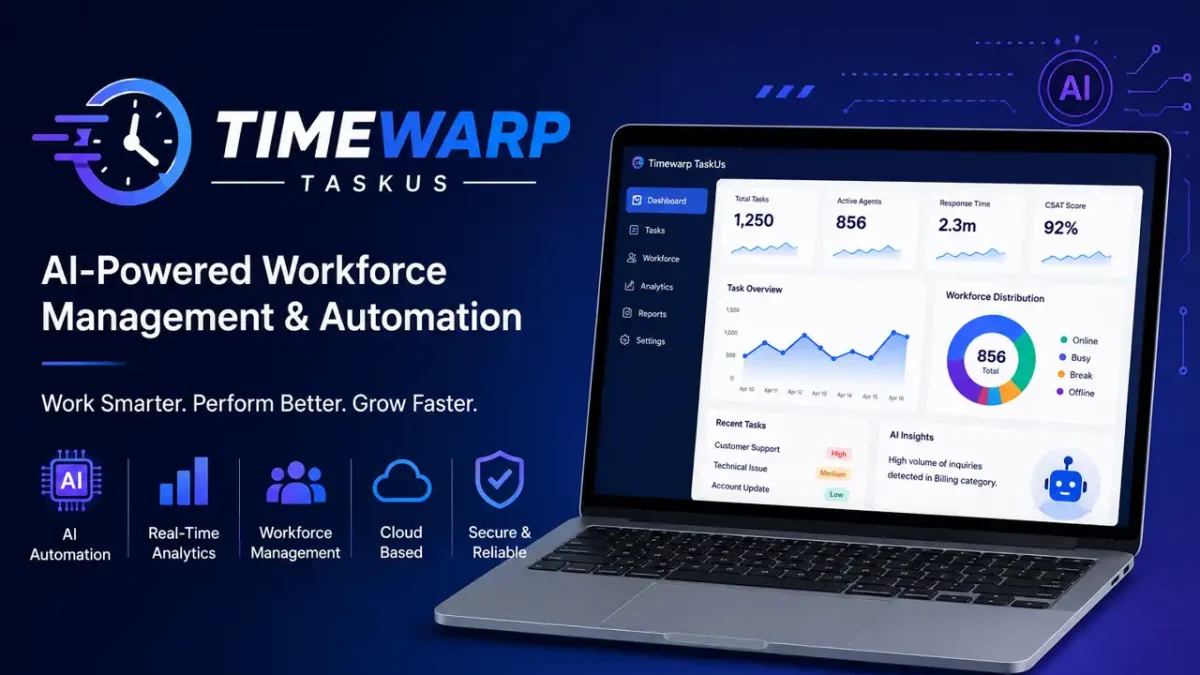 Timewarp TaskUs: Transmute Your Enterprise Operations using AI-Powered Workforce Platform in 2026
